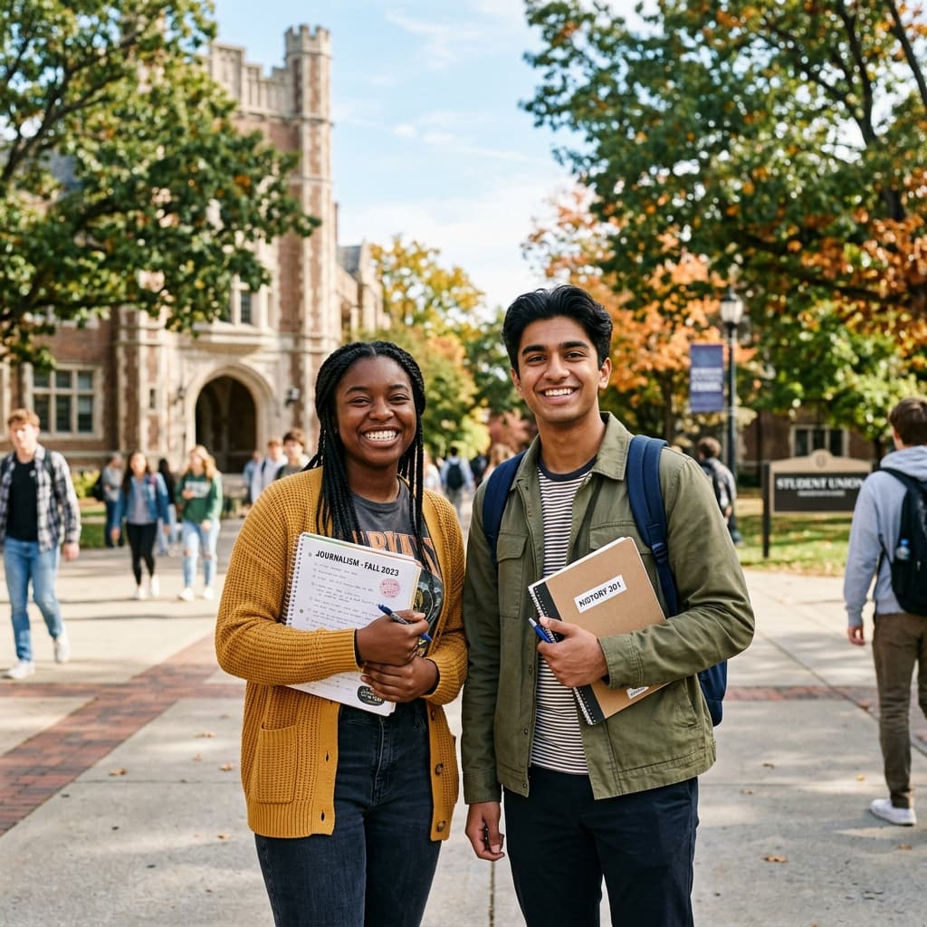 Happy Students